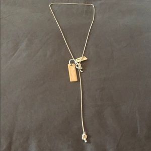 Madewell knot necklace